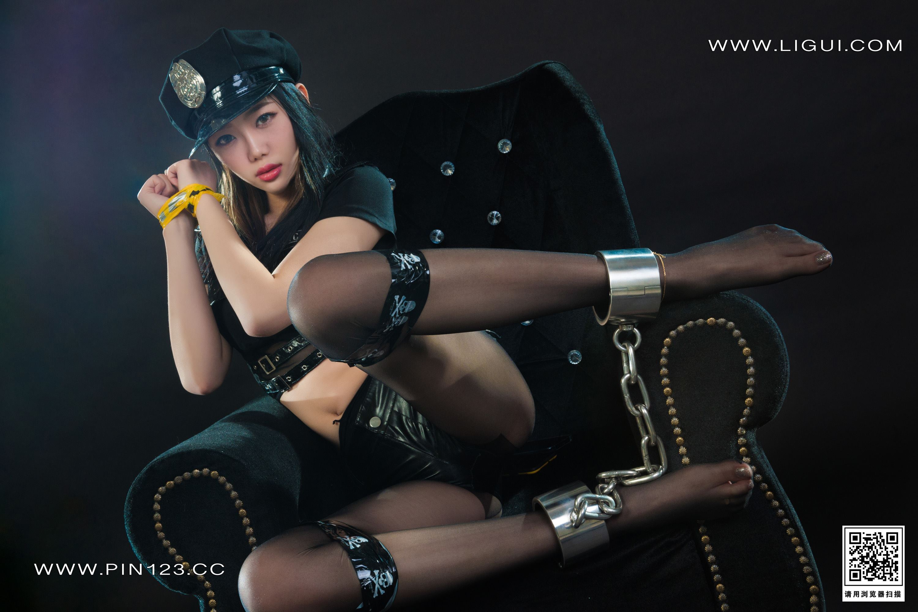 Ligui丽柜 2022.08.26 警花沦陷 小智贤